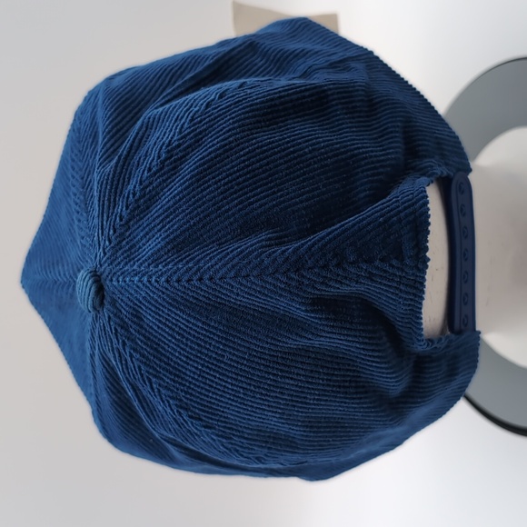The Krystal| NWT Vintage NHL Buffalo Sabres Blue Corduroy Sports Cap Snap Back - Picture 5 of 12